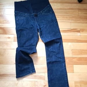 Thyme maternity straight jeans XL
